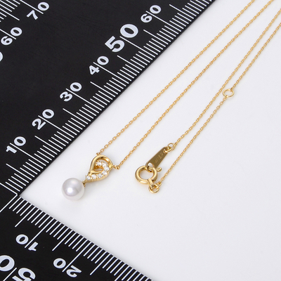 イエローゴールドネックレス