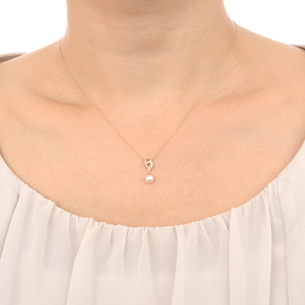 イエローゴールドネックレス