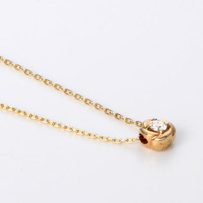 イエローゴールドネックレス