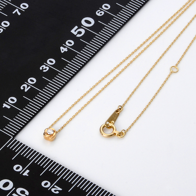 イエローゴールドネックレス