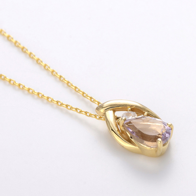 イエローゴールドネックレス