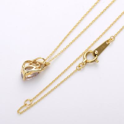 イエローゴールドネックレス