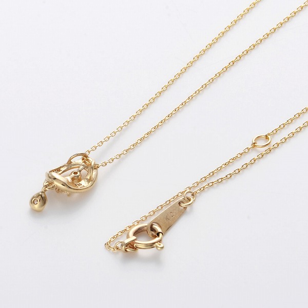 イエローゴールドネックレス