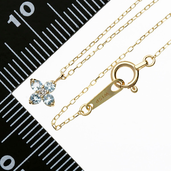 イエローゴールドネックレス