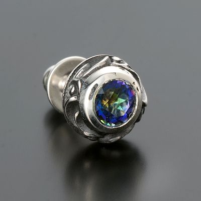 シルバースタッドピアス(片耳用)