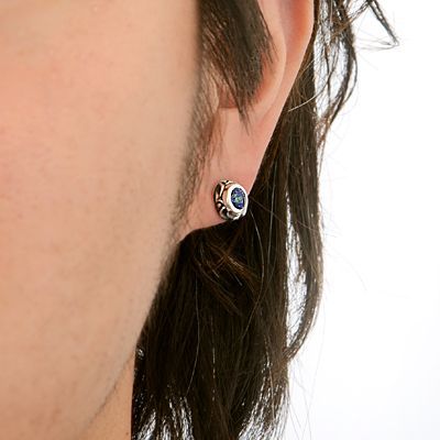 シルバースタッドピアス(片耳用)