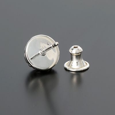シルバースタッドピアス(片耳用)