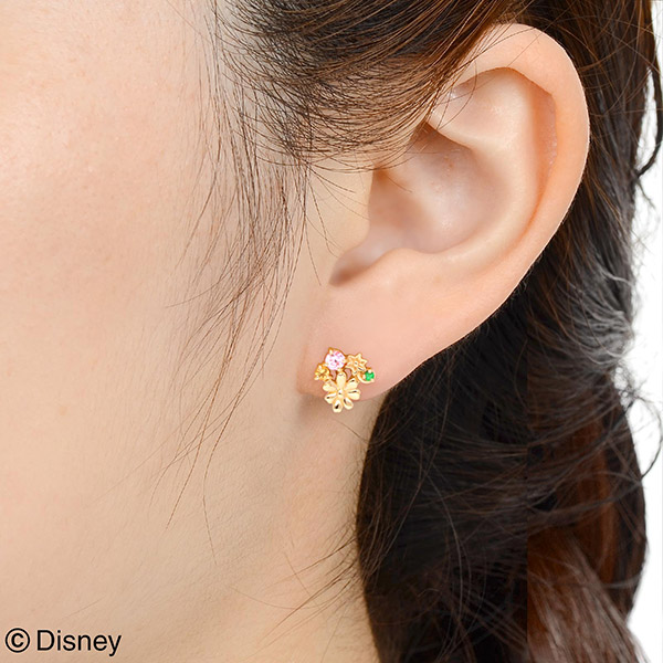 イエローゴールドピアス