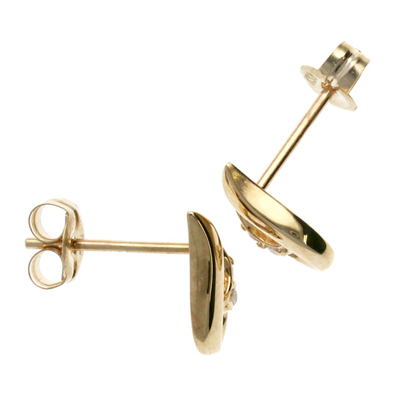 イエローゴールピアス