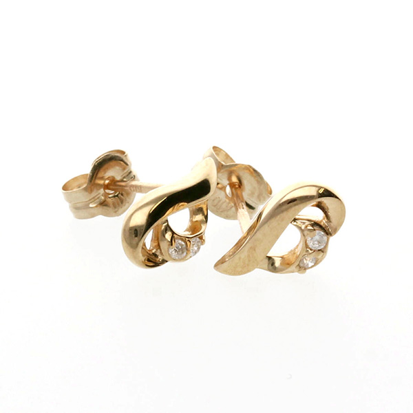 イエローゴールピアス