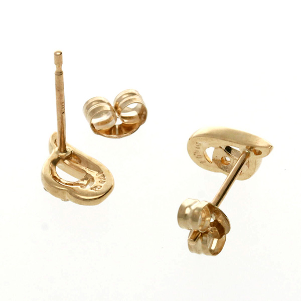 イエローゴールピアス