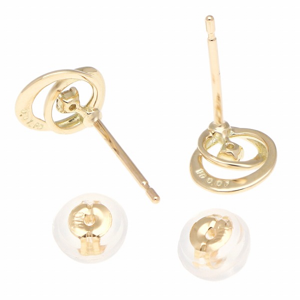 イエローゴールドピアス