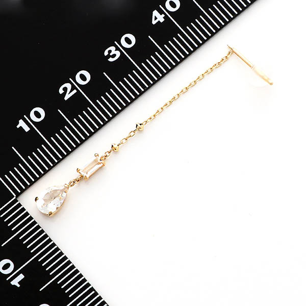 イエローゴールドアメリカンピアス