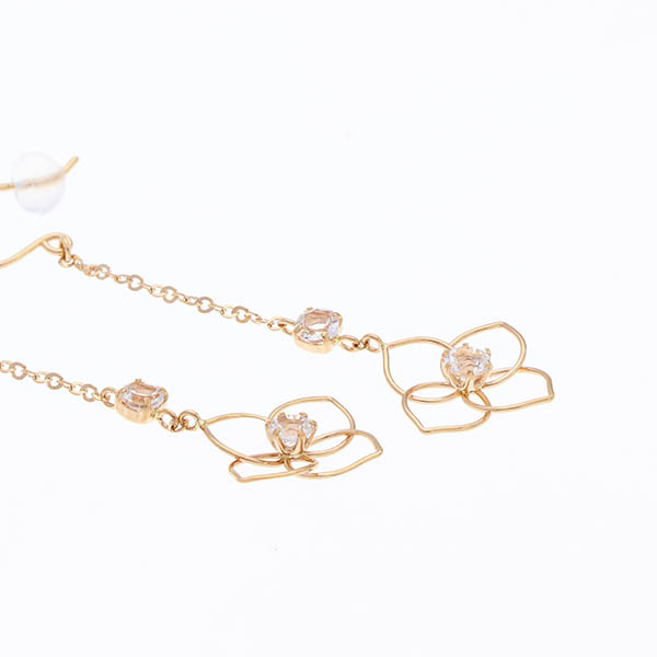 イエローゴールドピアス