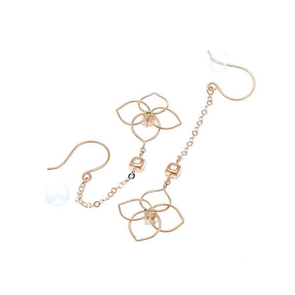 イエローゴールドピアス