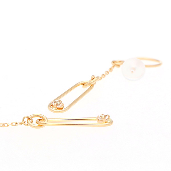 イエローゴールドピアス