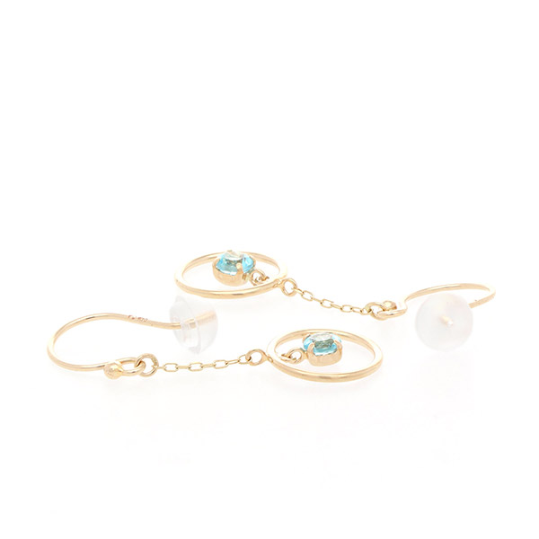 イエローゴールドピアス