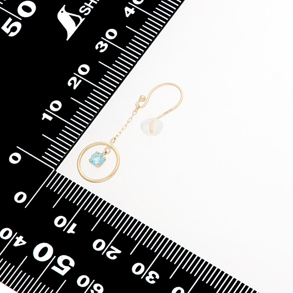 イエローゴールドピアス