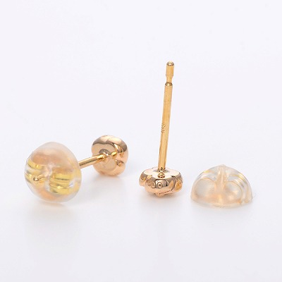 イエローゴールドピアス