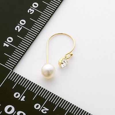 イエローゴールドピアス