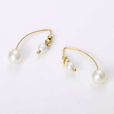 イエローゴールドピアス