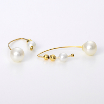 イエローゴールドピアス