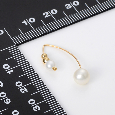 イエローゴールドピアス