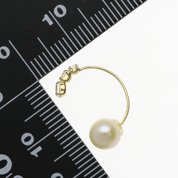 イエローゴールドピアス