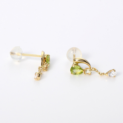 イエローゴールドピアス