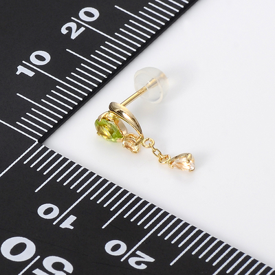 イエローゴールドピアス