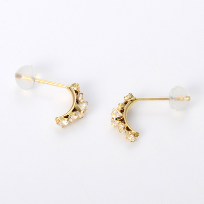 イエローゴールドピアス