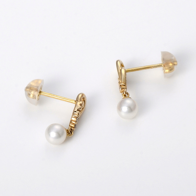 イエローゴールドピアス