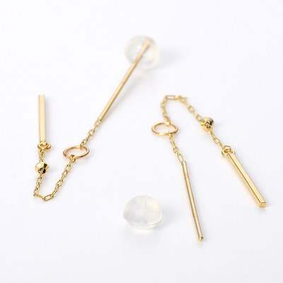 イエローゴールドピアス