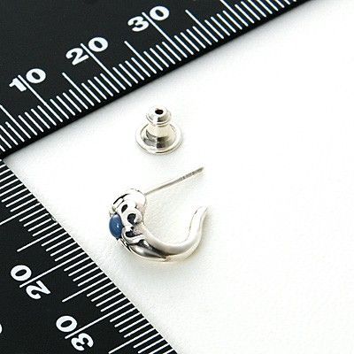 シルバーフープピアス(片耳用)