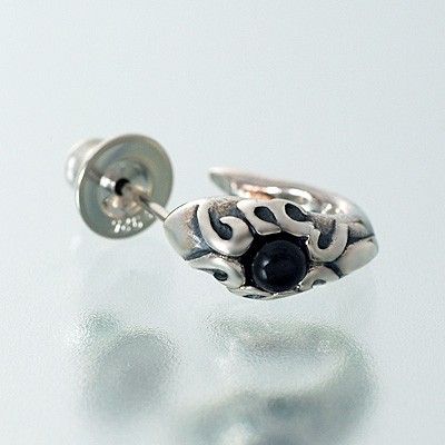 シルバーフープピアス(片耳用)