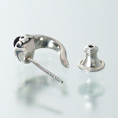 シルバーフープピアス(片耳用)