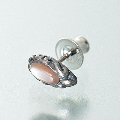 シルバースタッドピアス(片耳用)