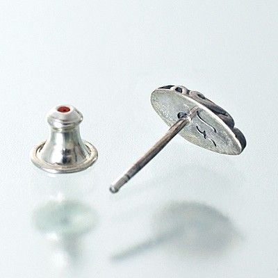 シルバースタッドピアス(片耳用)