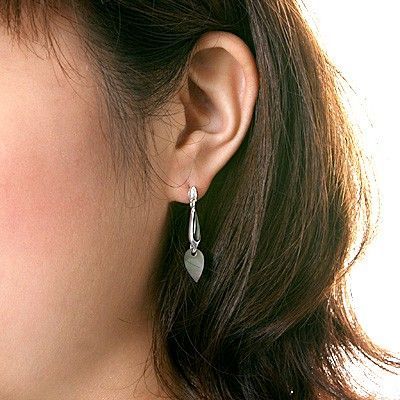 シルバースタッドピアス