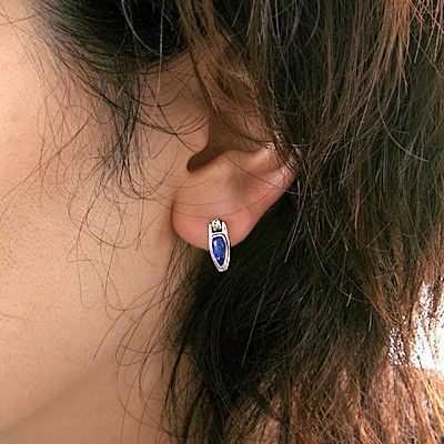 シルバースタッドピアス(片耳用)