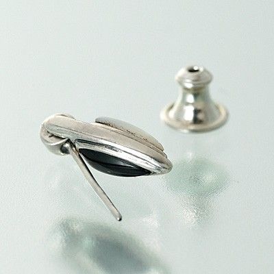 シルバースタッドピアス(片耳用)