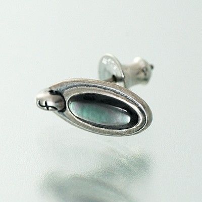 シルバースタッドピアス(片耳用)