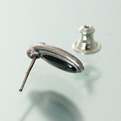 シルバースタッドピアス(片耳用)