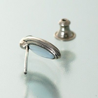 シルバースタッドピアス(片耳用)
