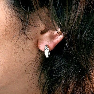 シルバースタッドピアス(片耳用)