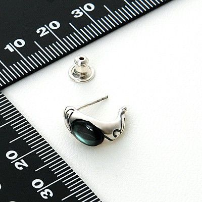 シルバーフープピアス(片耳用)