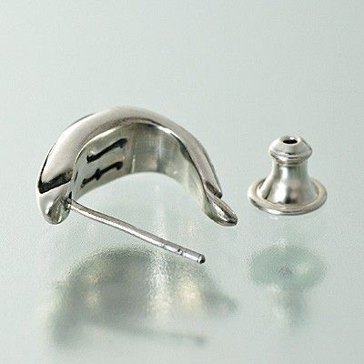 シルバースタッドピアス(片耳用)
