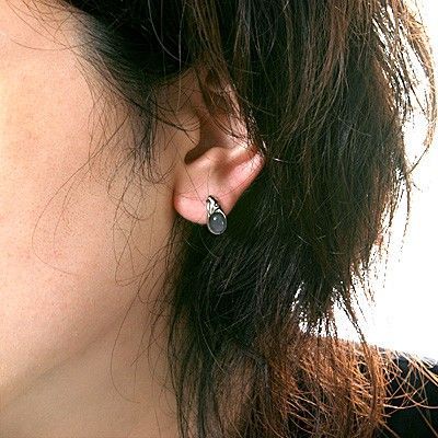 シルバースタッドピアス(片耳用)