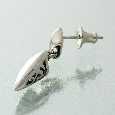 シルバースタッドピアス(片耳用)