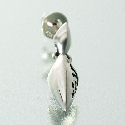 シルバースタッドピアス(片耳用)